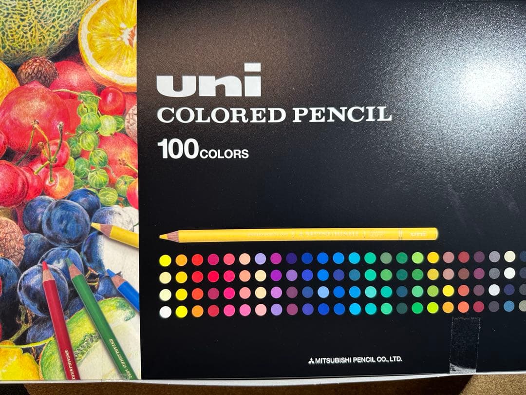 新品未開封　UNI 色鉛筆　72色 三菱鉛筆　未使用