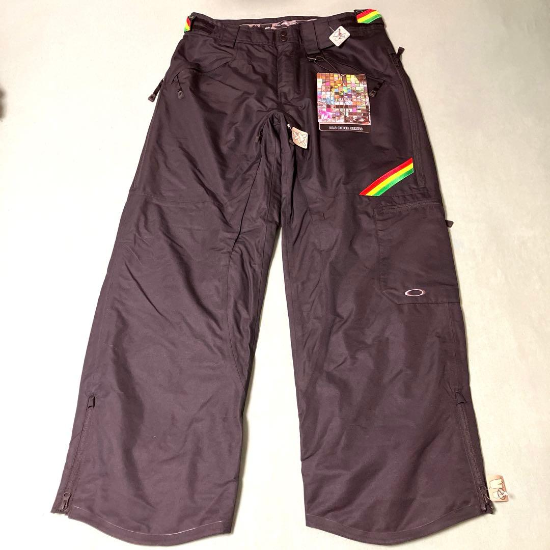 【新品】Oakley ウェアパンツ スノーボード スキー ダークグレー L