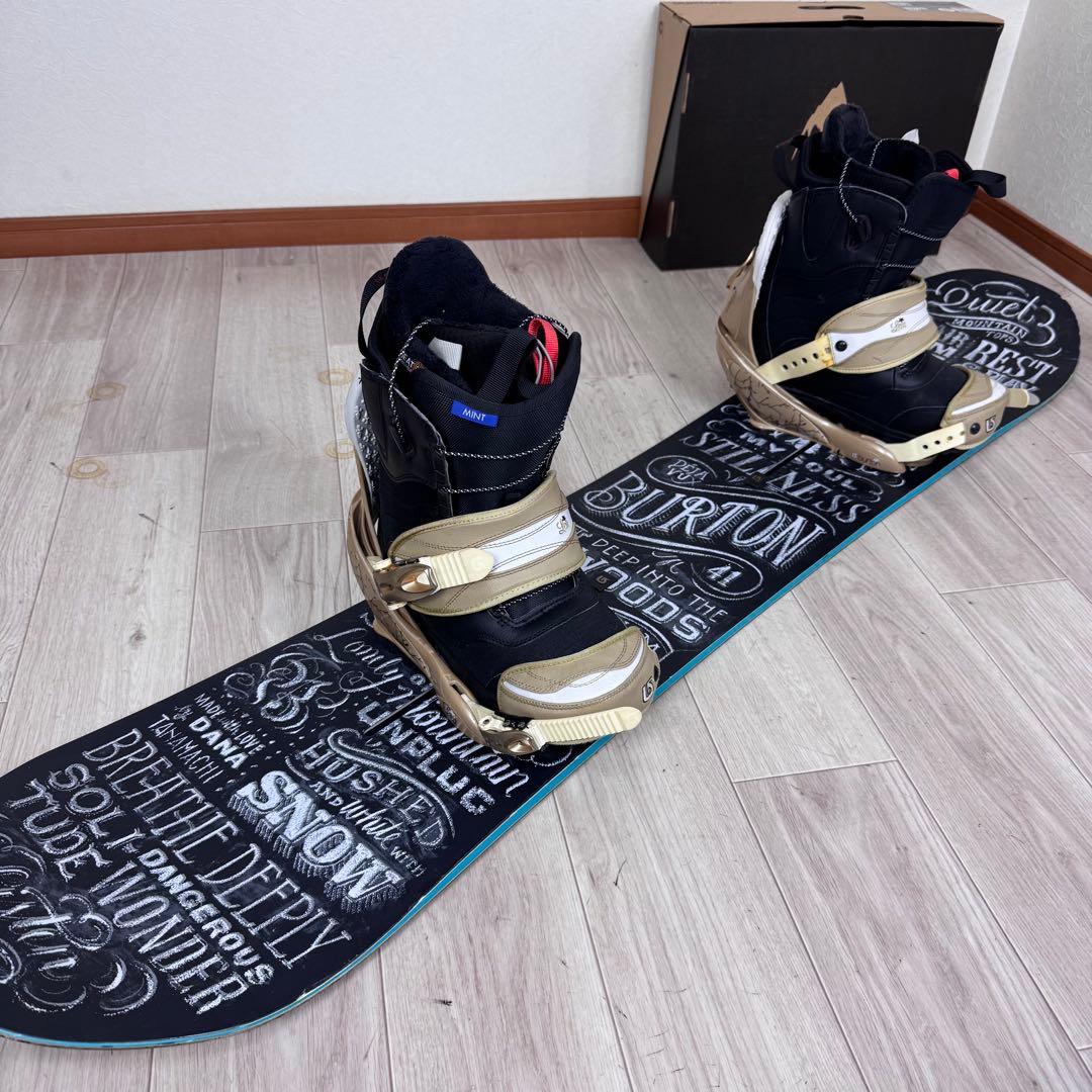 専用BURTON DEJAVU 141cm スノーボードセット