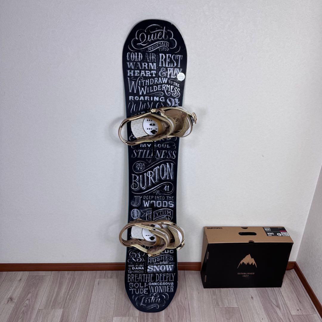 専用BURTON DEJAVU 141cm スノーボードセット