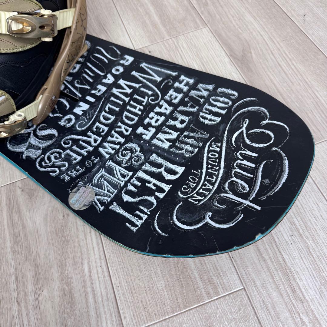 専用BURTON DEJAVU 141cm スノーボードセット