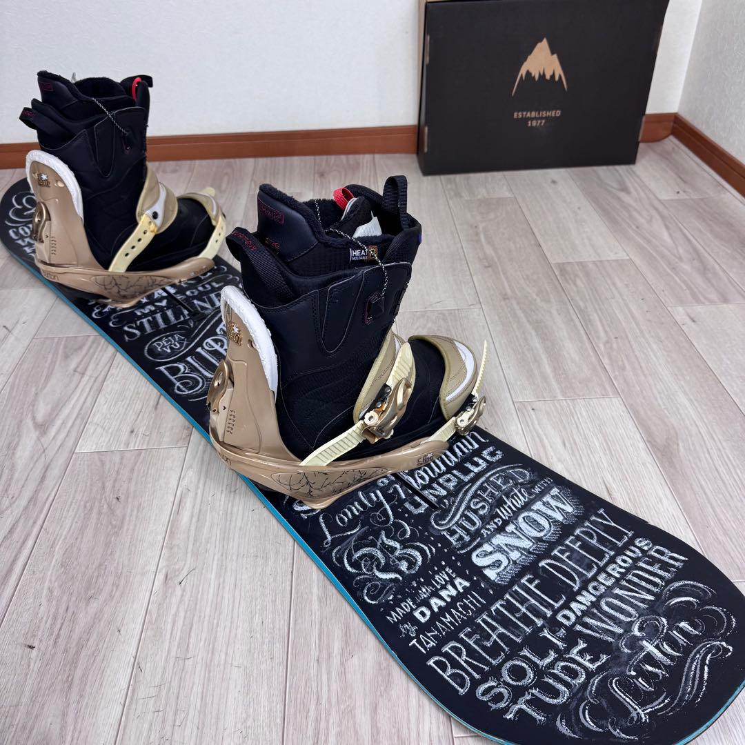 専用BURTON DEJAVU 141cm スノーボードセット