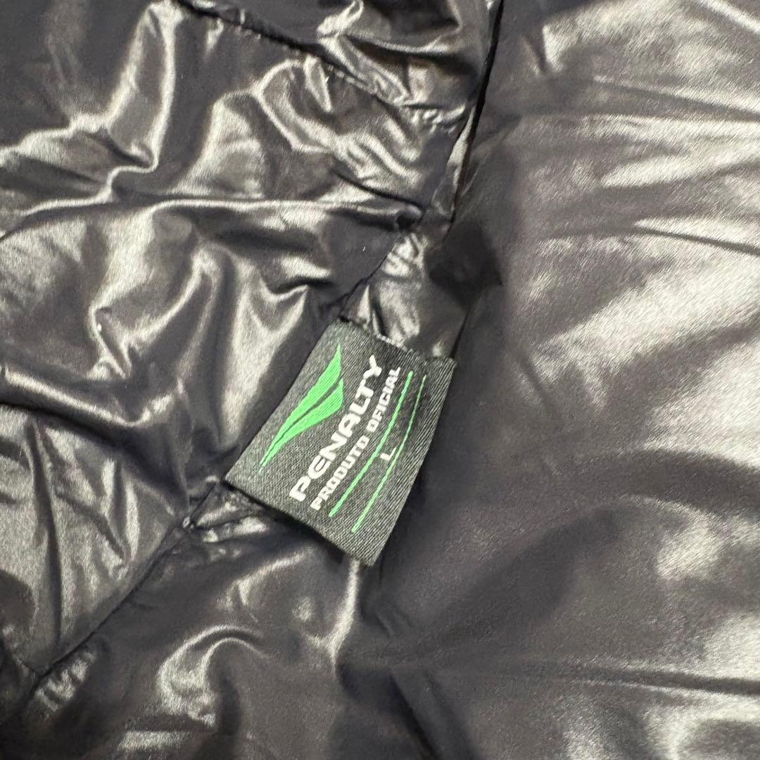 未使用級　ペナルティ penalty ダウンロングコート　サッカーベンチコート