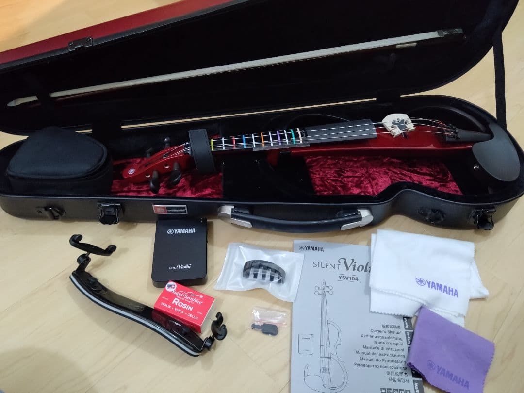 YAMAHA SILENT Violin/YSV104 レッド