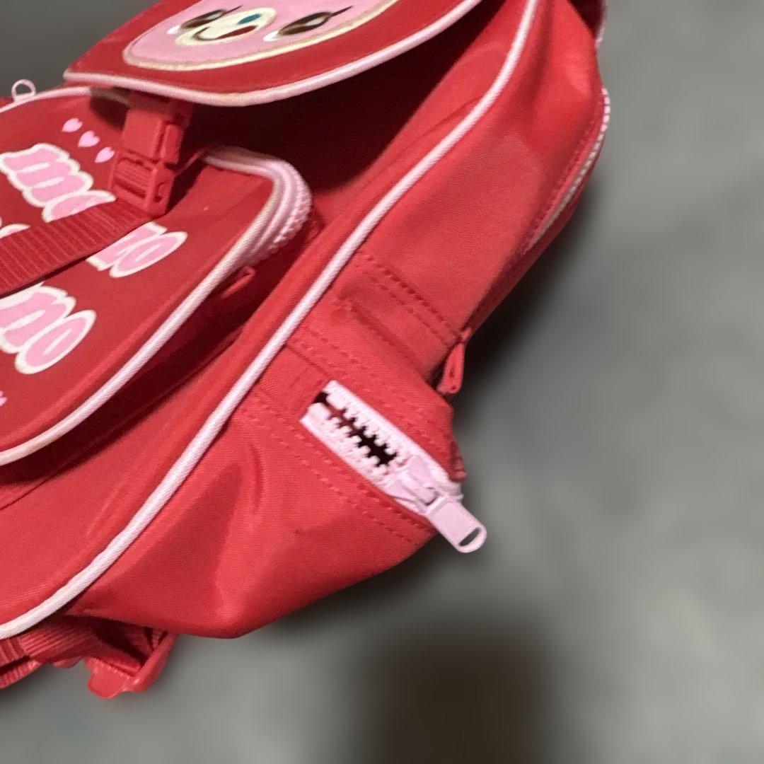 レトロ　mezzo piano メゾピアノ　うさぎのミミちゃん　赤リュック　希少