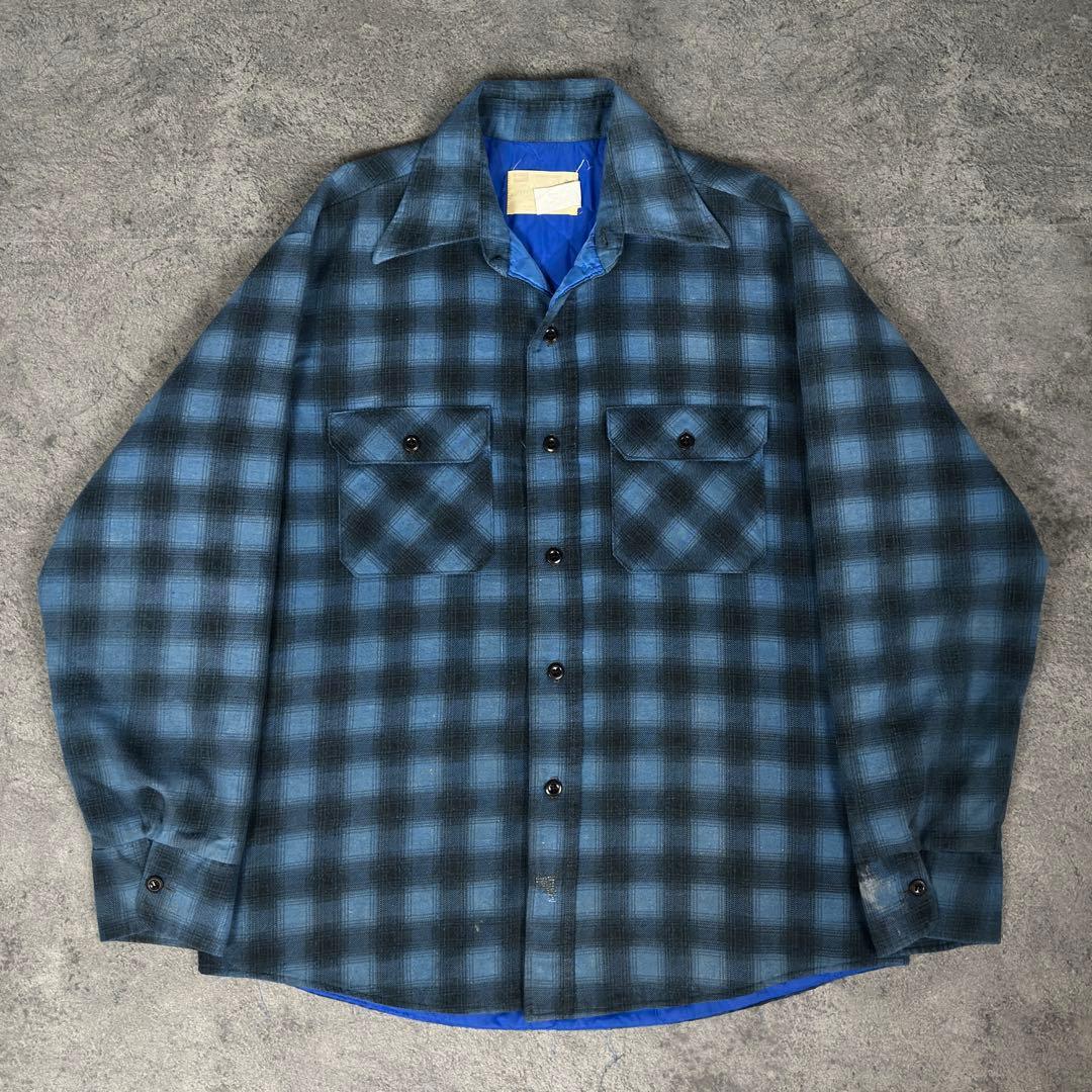 SEARS Field Master 70s ビンテージ オンブレ シャツ