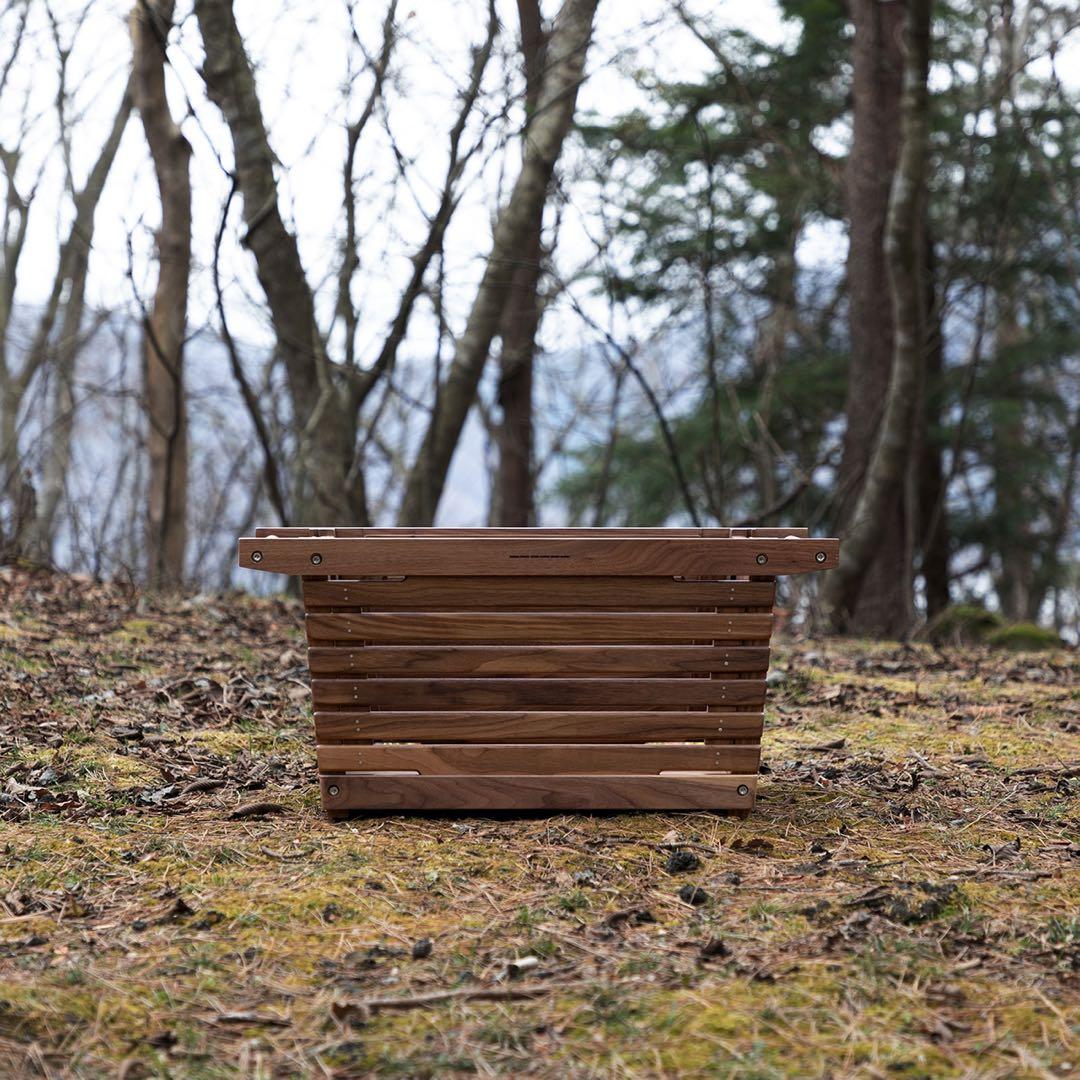 IKIKIシェルフコンテナMウォールナット(1)