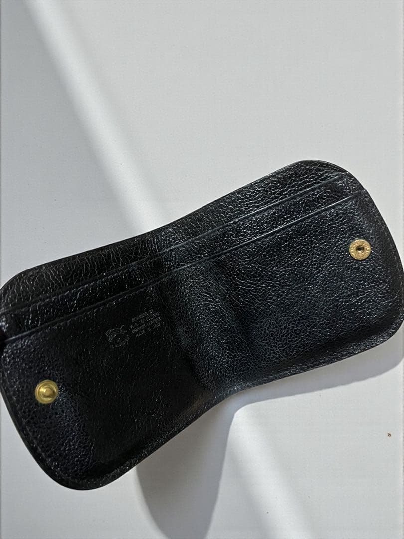 イルビゾンテ IL BISONTE 財布 2つ折り 丸型ウォレット