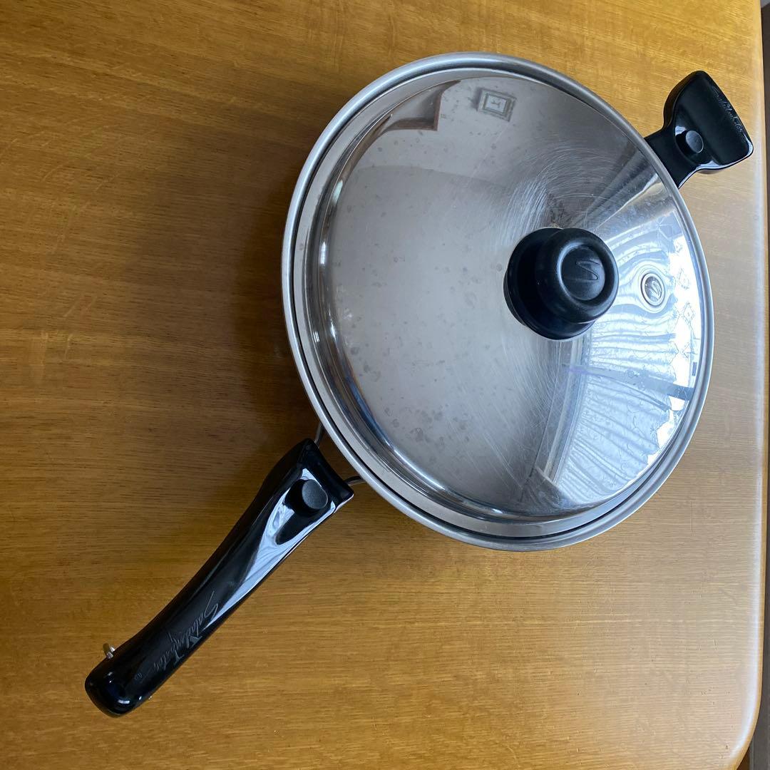 サラダマスター　フライパンL 無水調理、パエリア鍋直径約33㌢