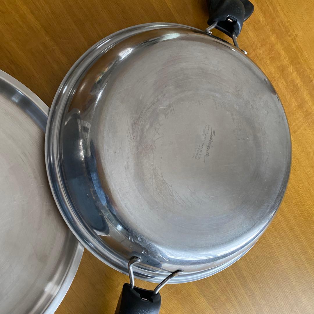 サラダマスター　フライパンL 無水調理、パエリア鍋直径約33㌢