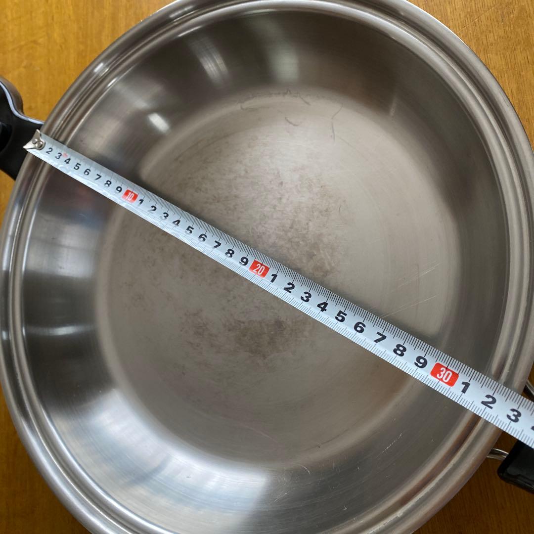 サラダマスター　フライパンL 無水調理、パエリア鍋直径約33㌢