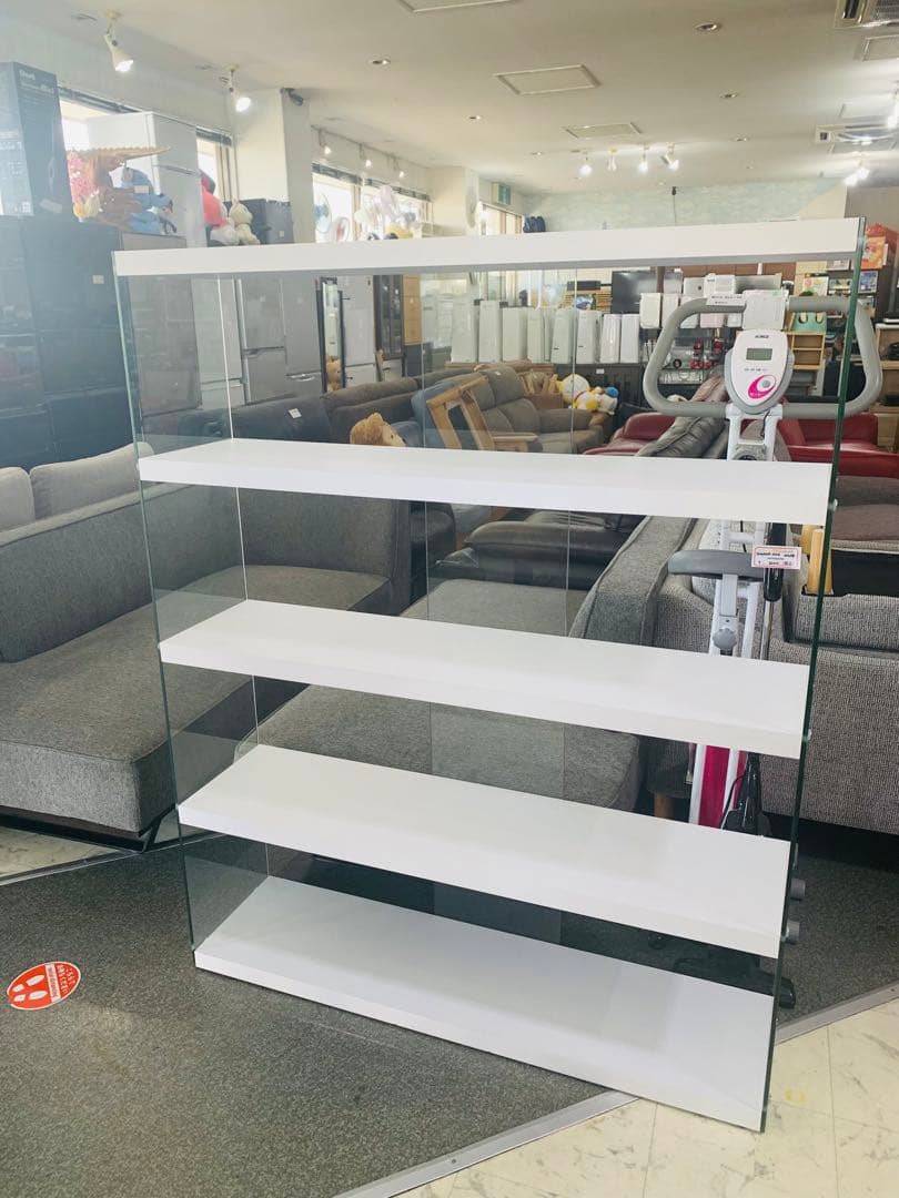 4段シェルフ 飾り棚