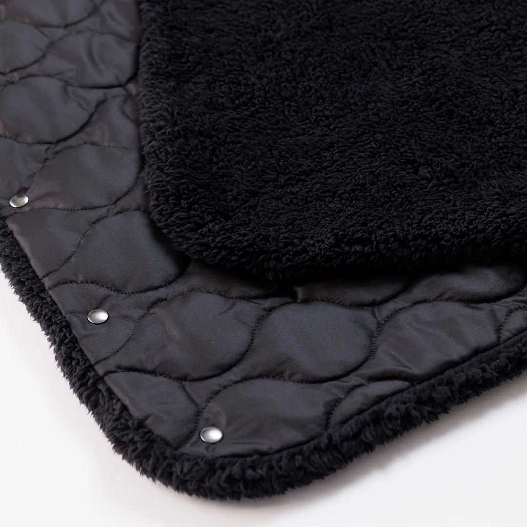 【新品】LUGH ルー 魔法瓶ブランケット 6層/グラフェン Lサイズ ブラック