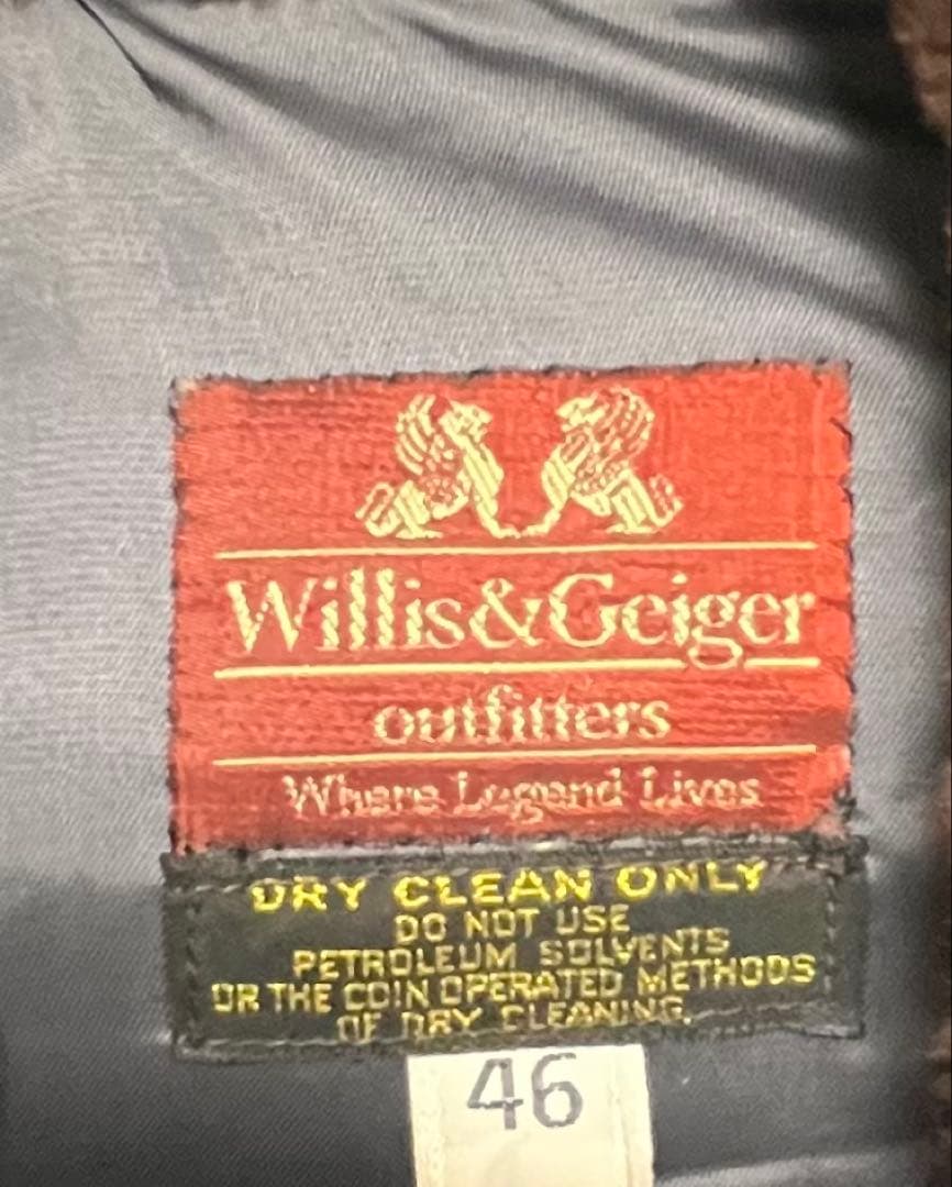 80s WILLIS & 　G-1フライトジャケット