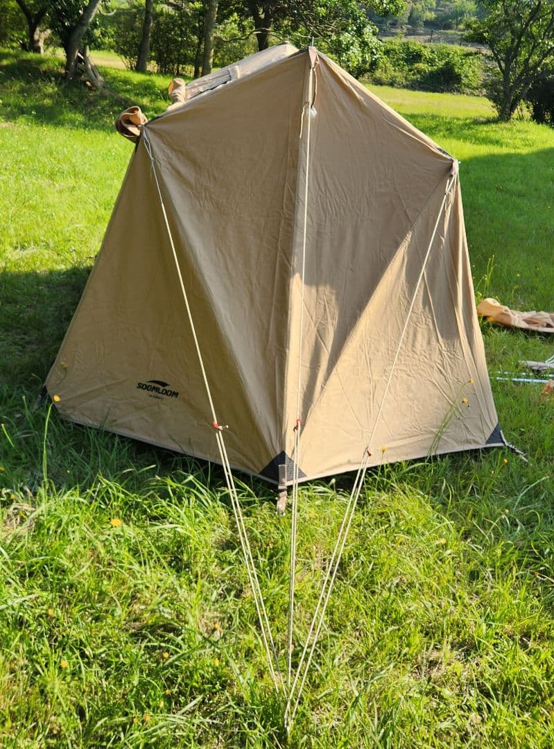Soomloom 2人用 T字型パップテント