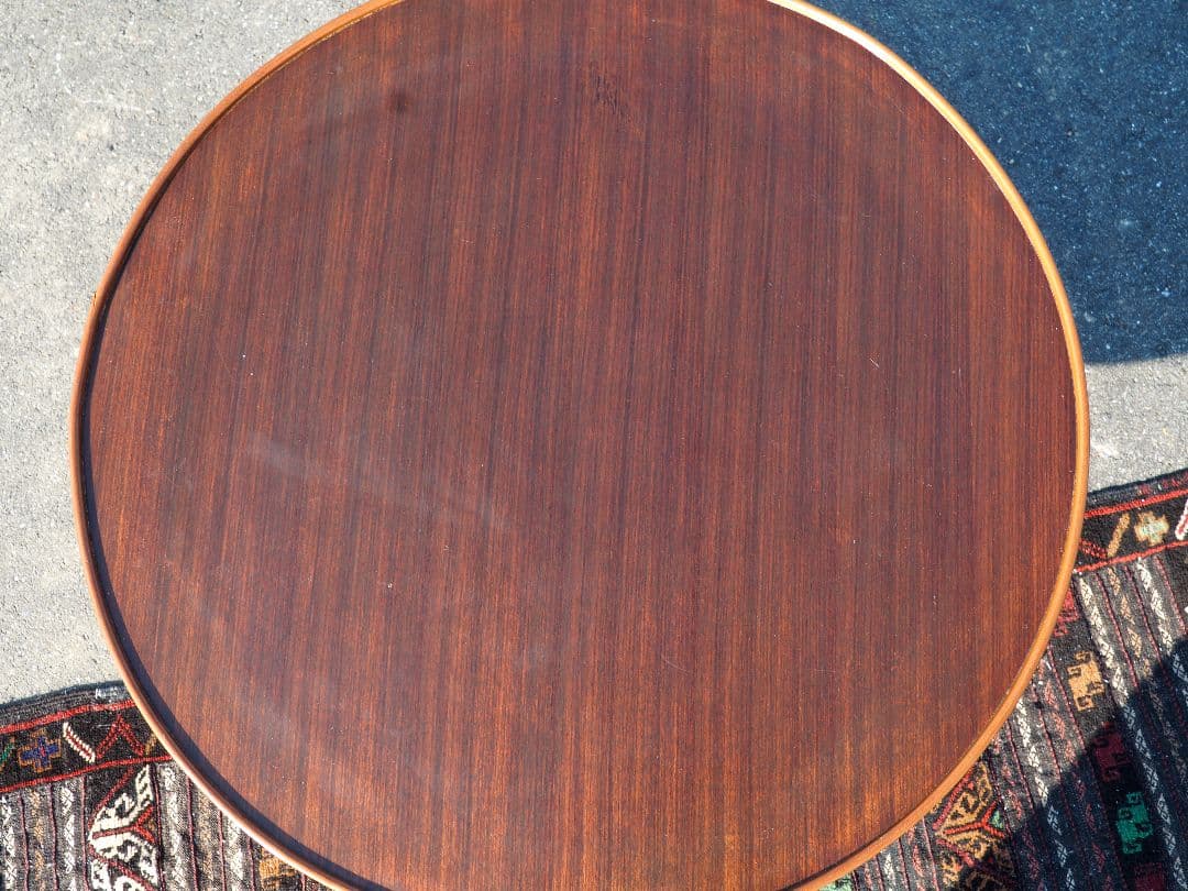 アイアンレッグラウンドハイテーブル