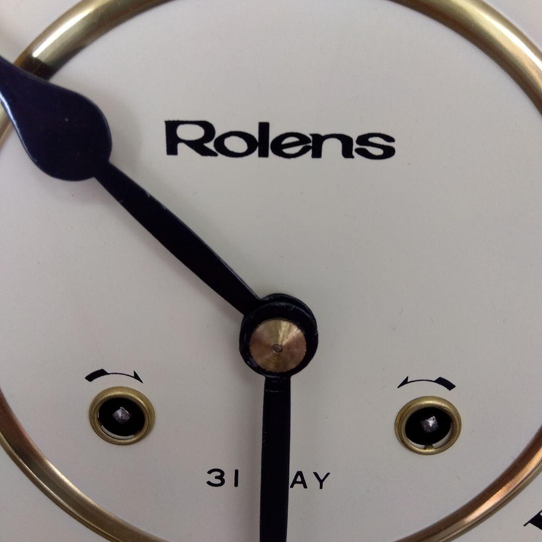 Rolens　壁掛け時計　ネジ式　アンティーク　レトロ