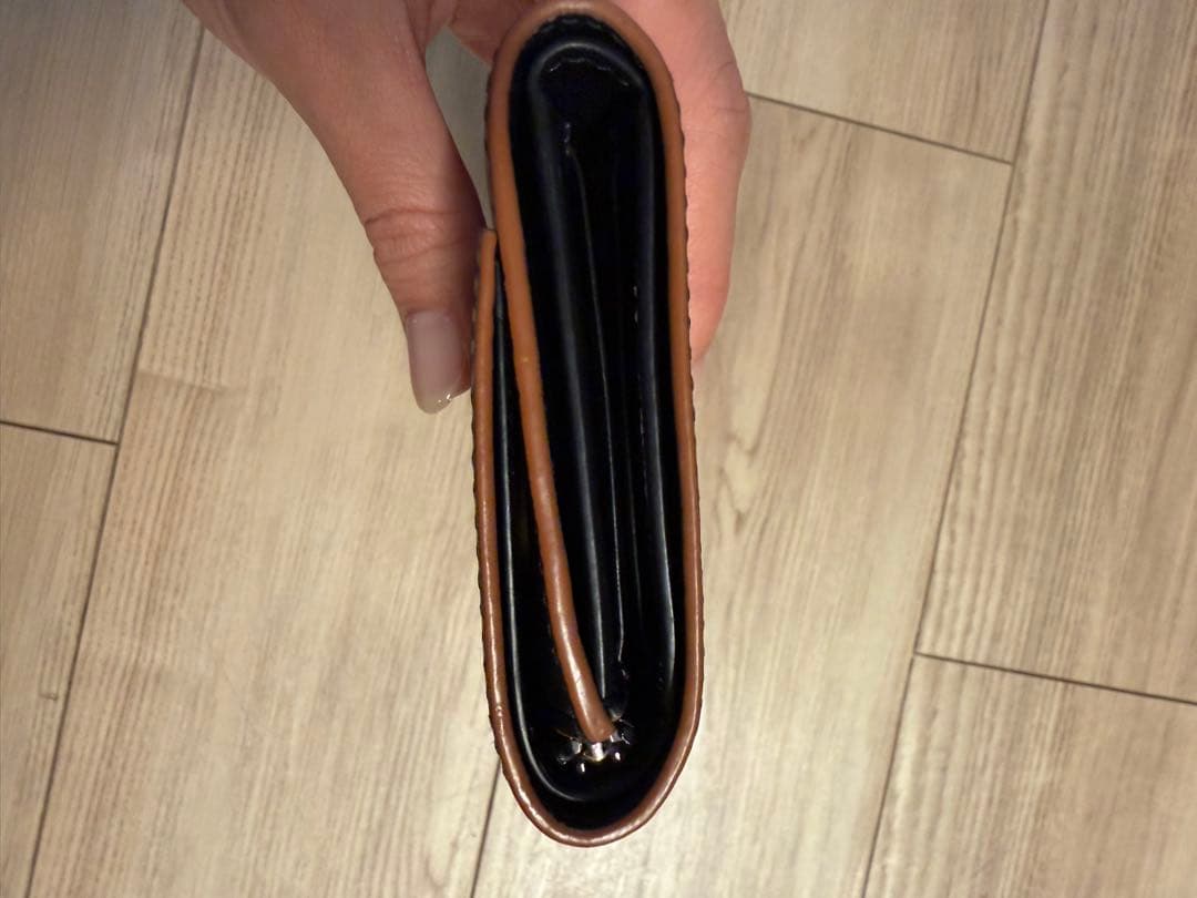 ロエベ 財布　黒　三つ折り財布