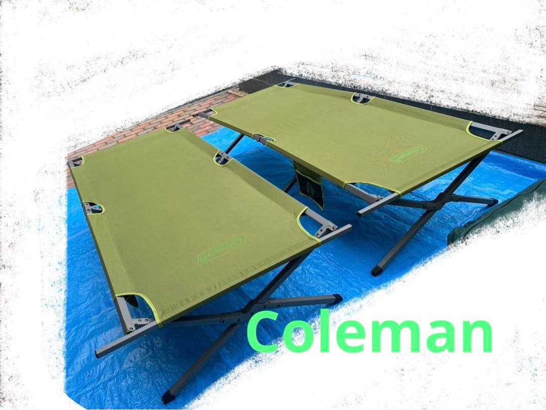 Coleman コールマン　折りたたみコット2台セット