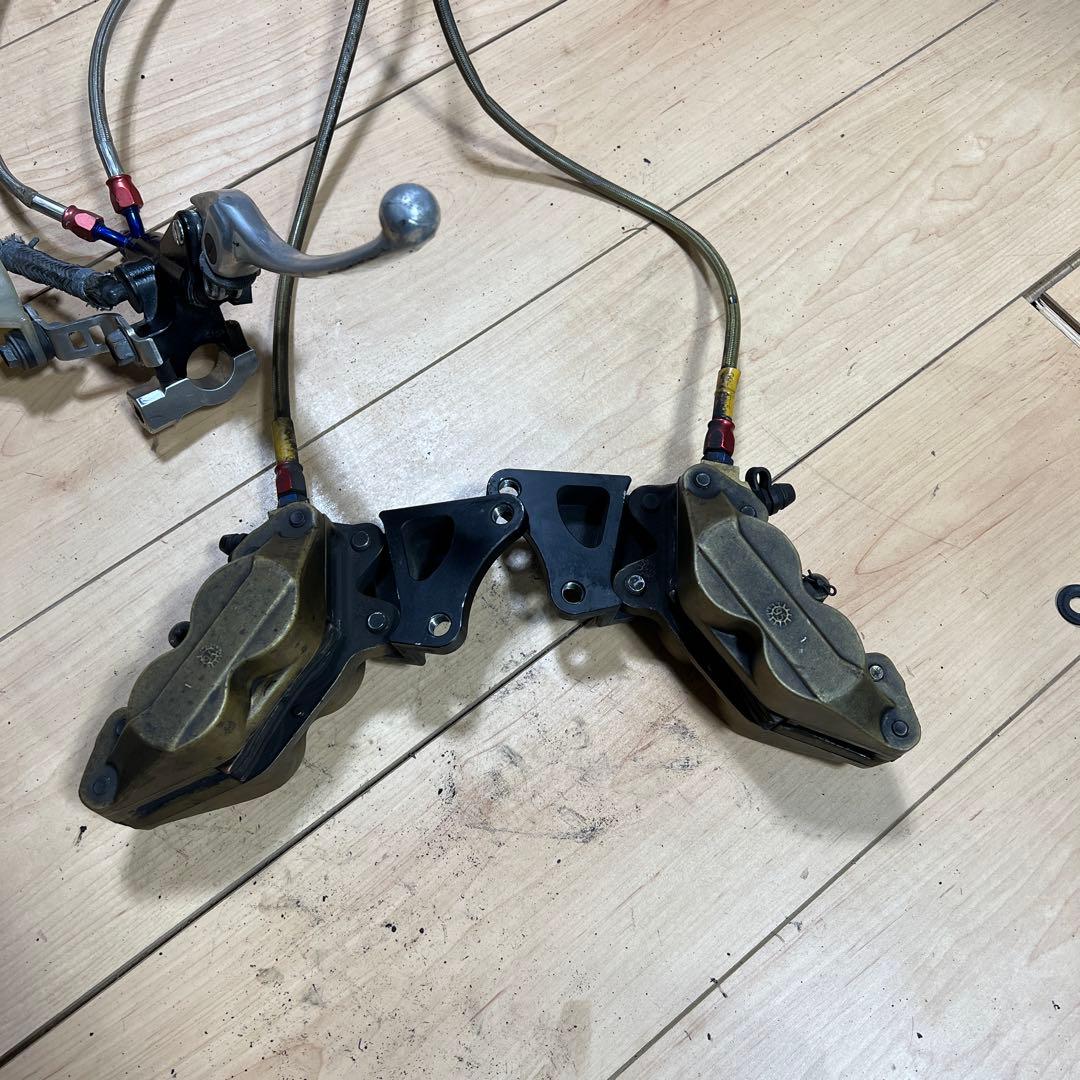 ゼファー400 ブレンボキャリパー マスターシリンダー