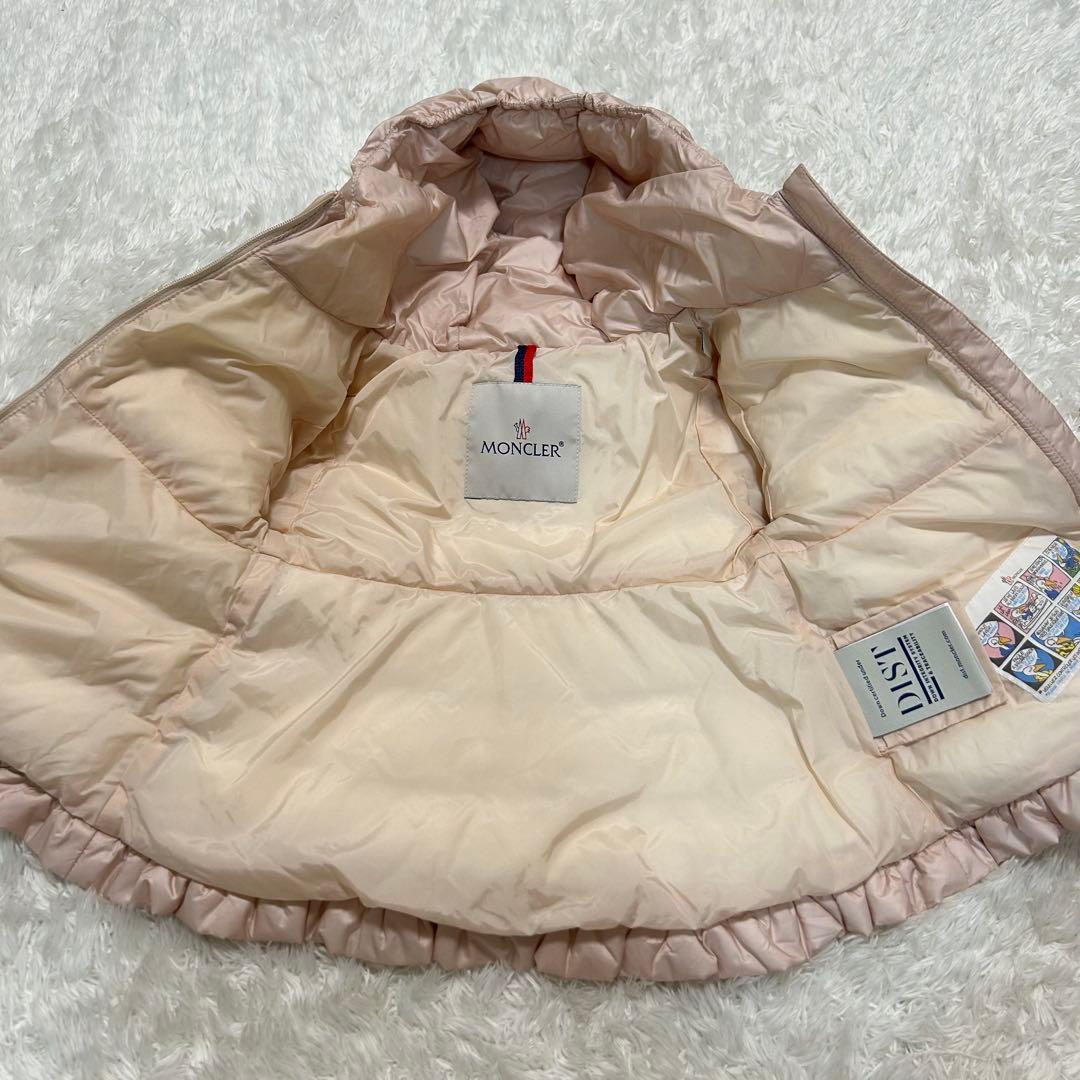 美品✨RFID✨MONCLER ダウン フリル ODILE baby 80ピンク