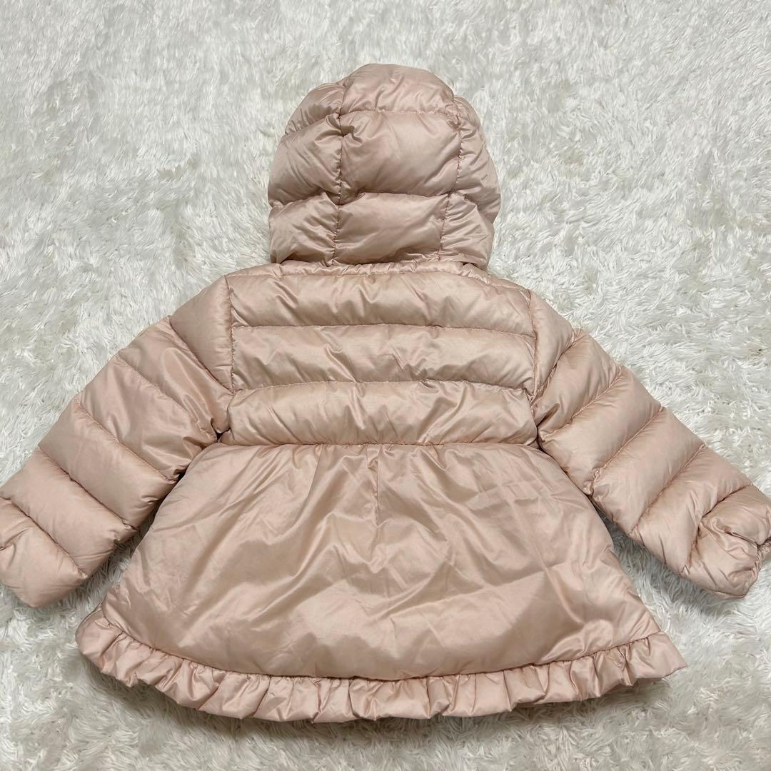 美品✨RFID✨MONCLER ダウン フリル ODILE baby 80ピンク