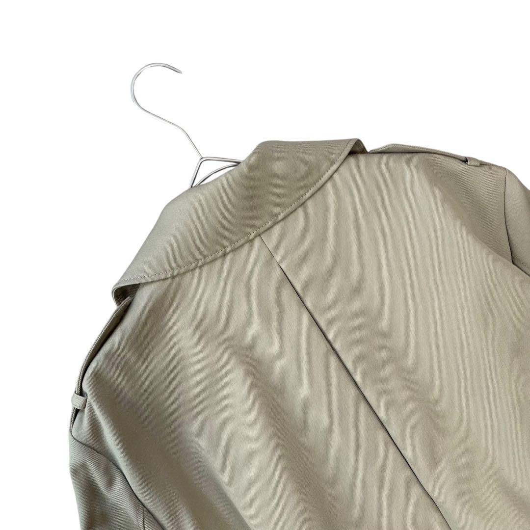 24SS✨新品タグ付✨anuans ウールギャバジントレンチコート M