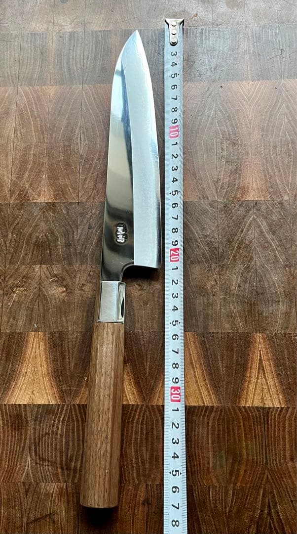 黒鳥鍛造　銀三　磨き　牛刀　210mm 包丁　洋包丁　ステンレス　土佐打刃物