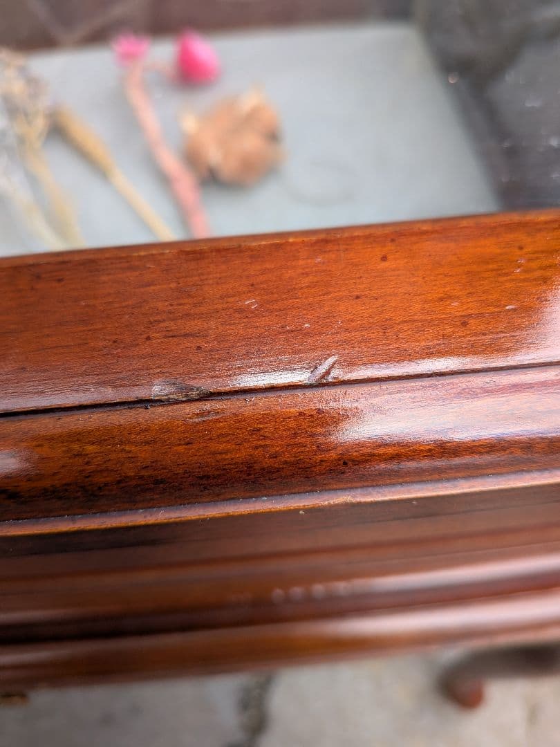 猫脚ガラスディスプレイテーブル ショーケース　最終値下げ