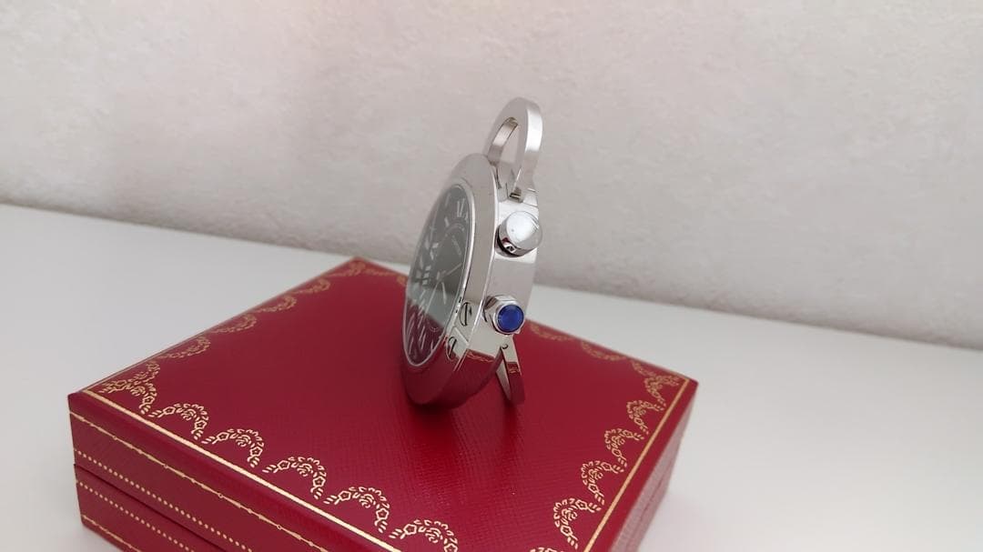 カルティエ トラベルクロック サントス 置時計 ジャンク