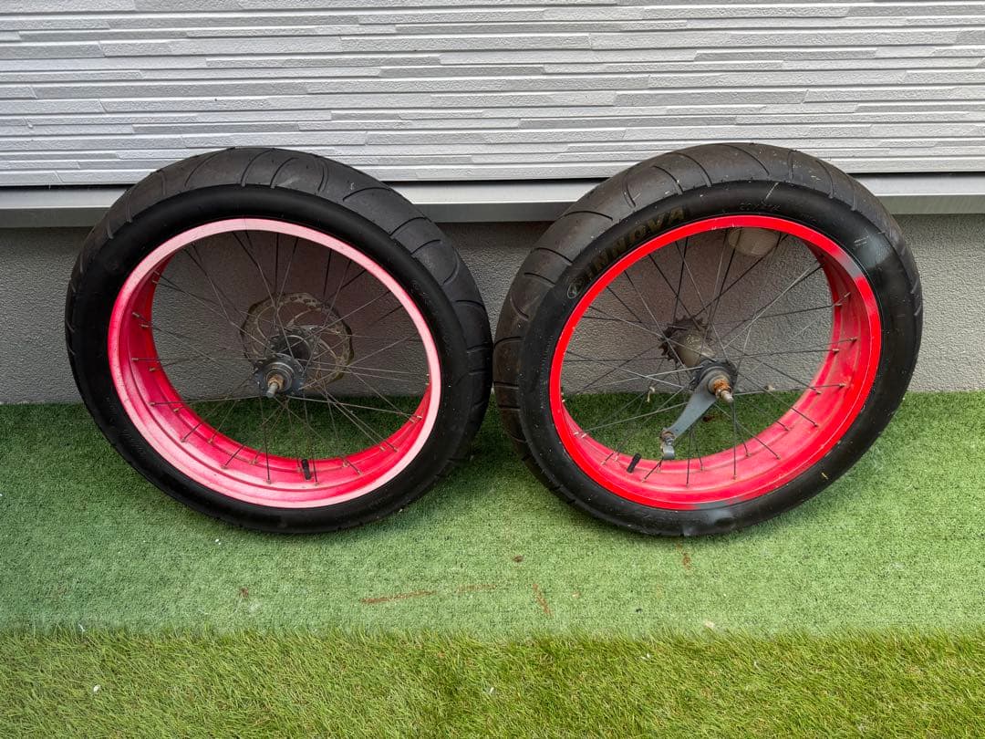 ブロンクス　20インチ　純正ホイールタイヤセット　前後