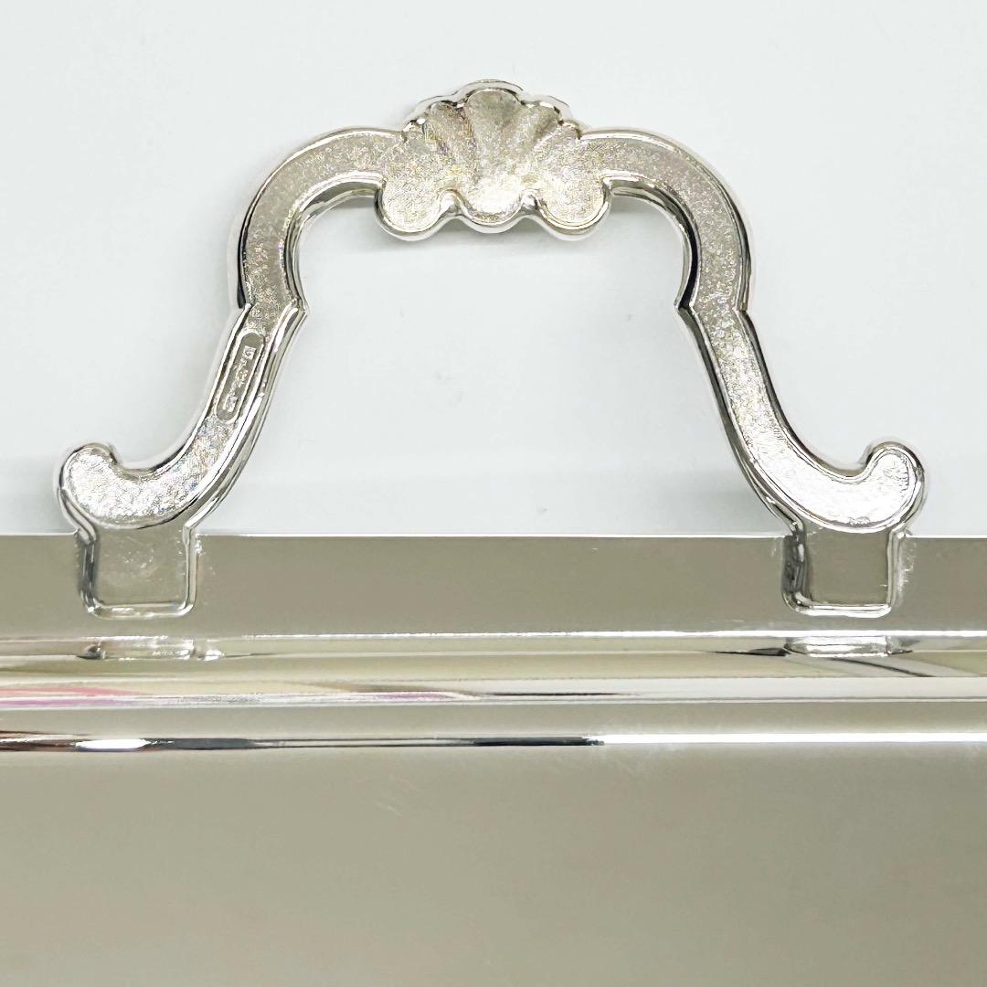 Christofle マルリースクエア型シルバーコーティングトレー【新品未使用】