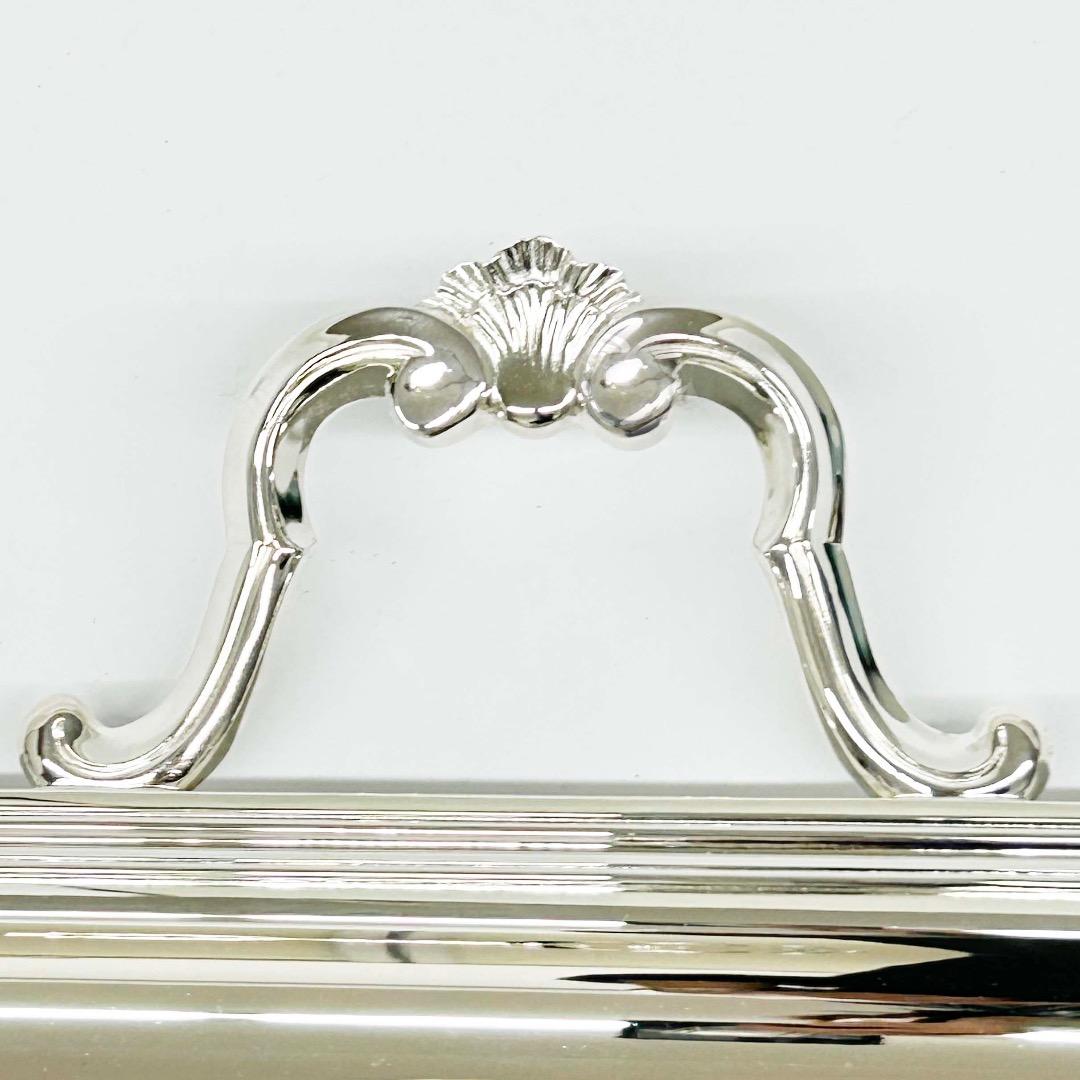 Christofle マルリースクエア型シルバーコーティングトレー【新品未使用】