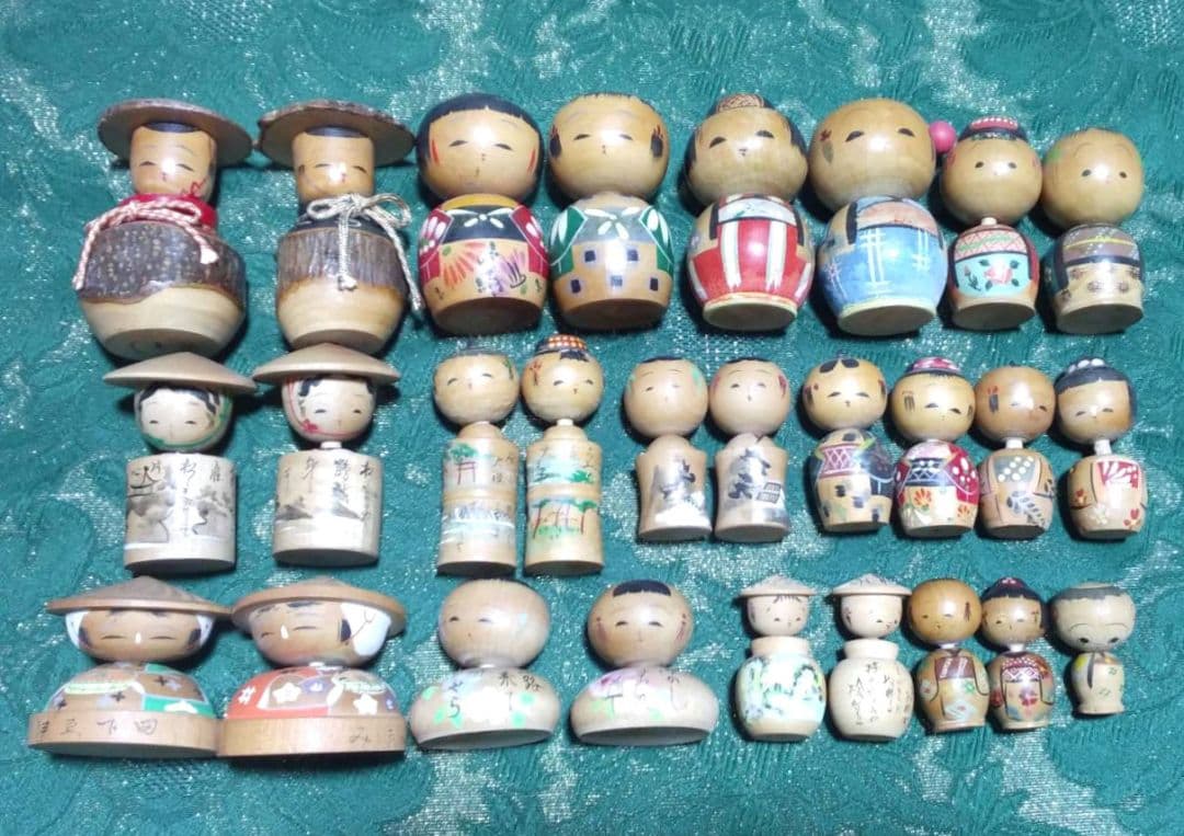 こけし 29体 まとめ売り 昭和レトロ