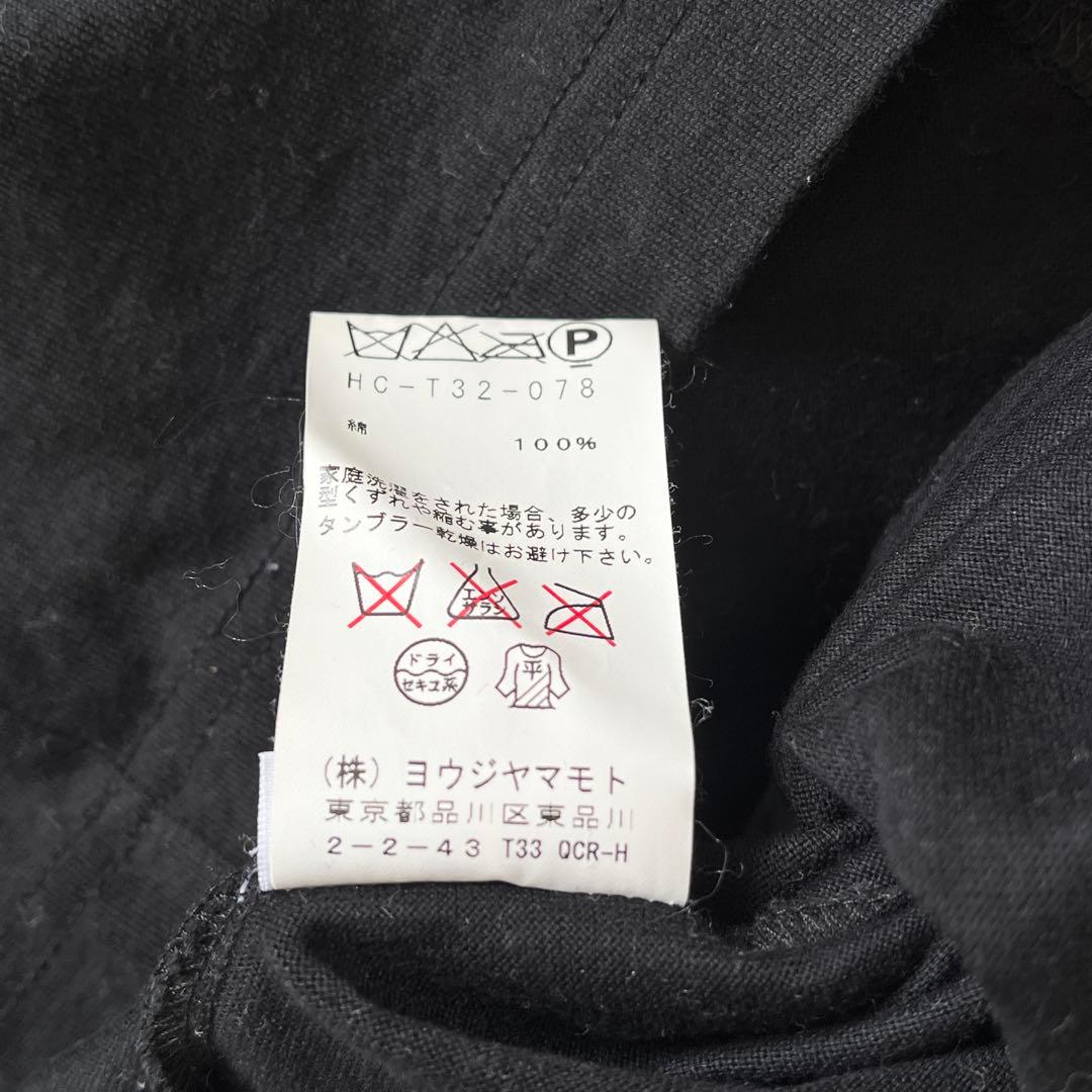 YOHJI YAMAMOTO カットソー HC-T32-078 2010SS