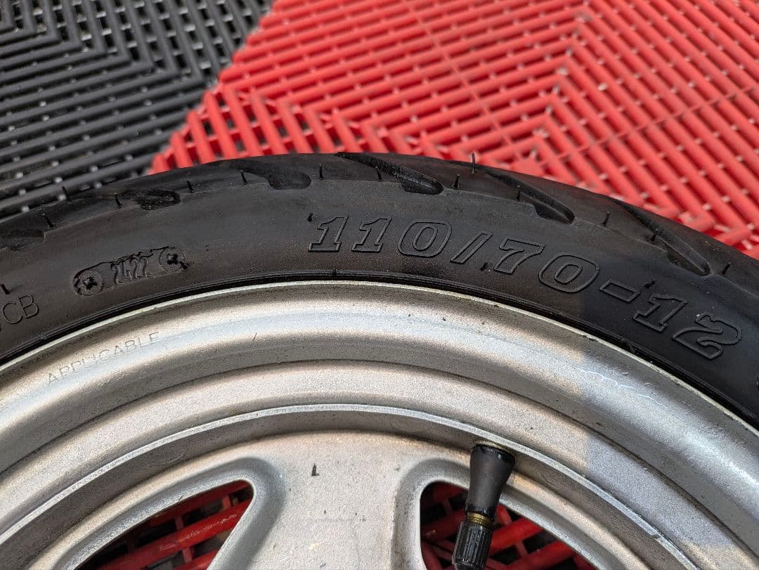 ☆最終値下げ☆フュージョン　鉄チンホイール　扁平タイヤセット