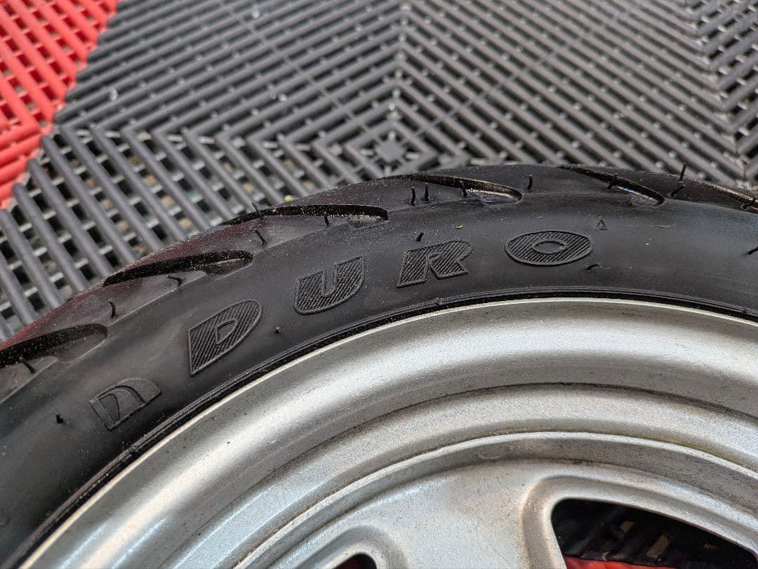 ☆最終値下げ☆フュージョン　鉄チンホイール　扁平タイヤセット