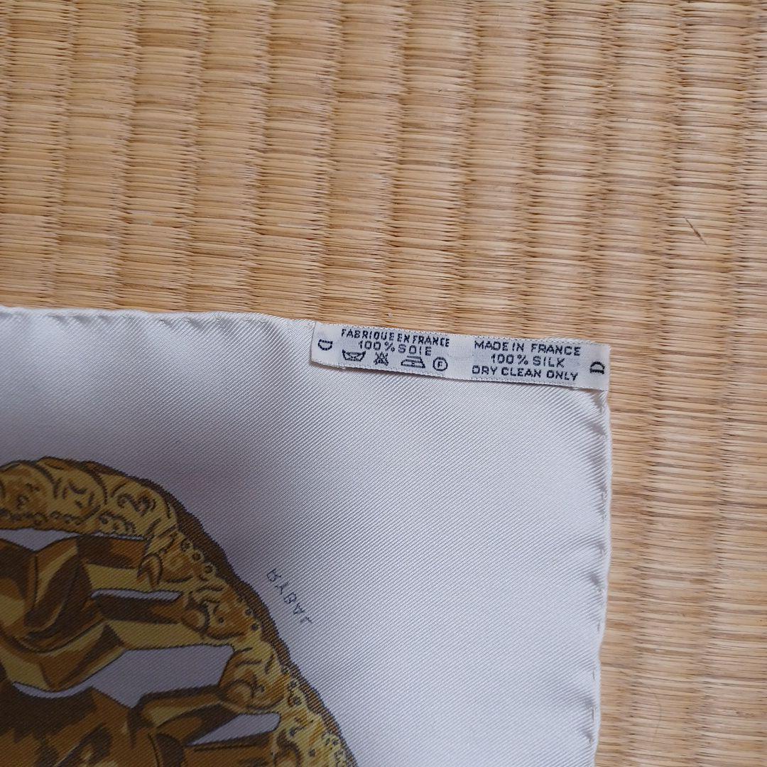 エルメススカーフ　カレ　黄金の騎士