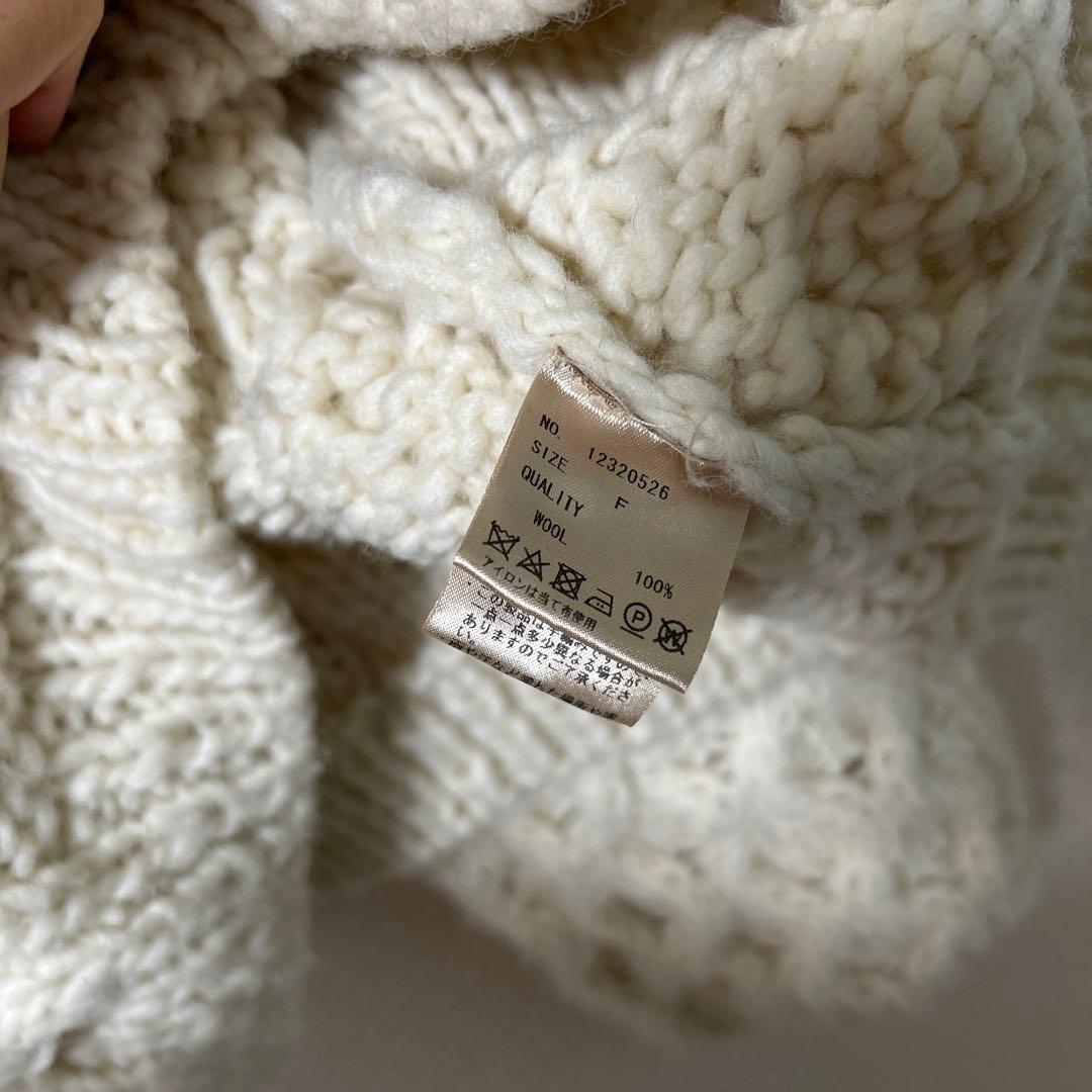 【未使用】TODAYFUL Pattern Hand Knit