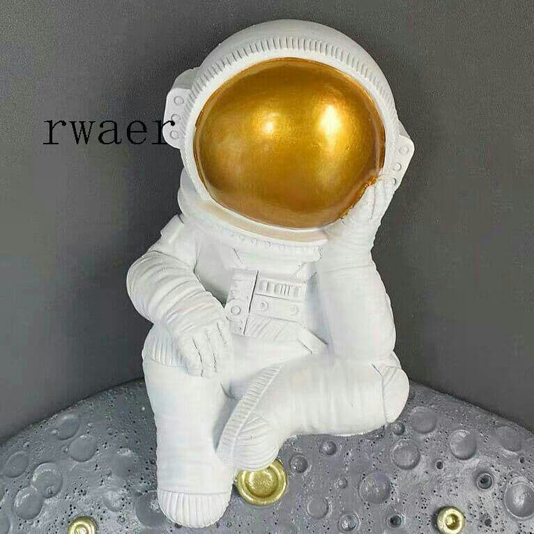 Ar宇宙飛行士の掛け時計居間家庭用ファッション時計レストラン壁面装飾時計