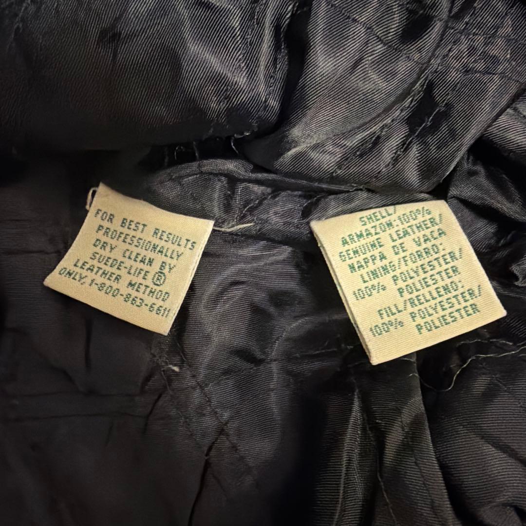 St. John's Bay スイングトップ　レザージャケット 90s