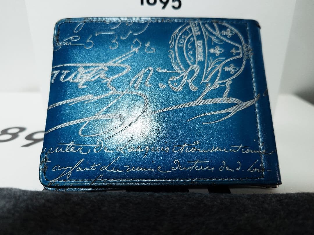 BERLUTI マネークリップフィギュア　スペシャルオーダープラチナパティーヌ