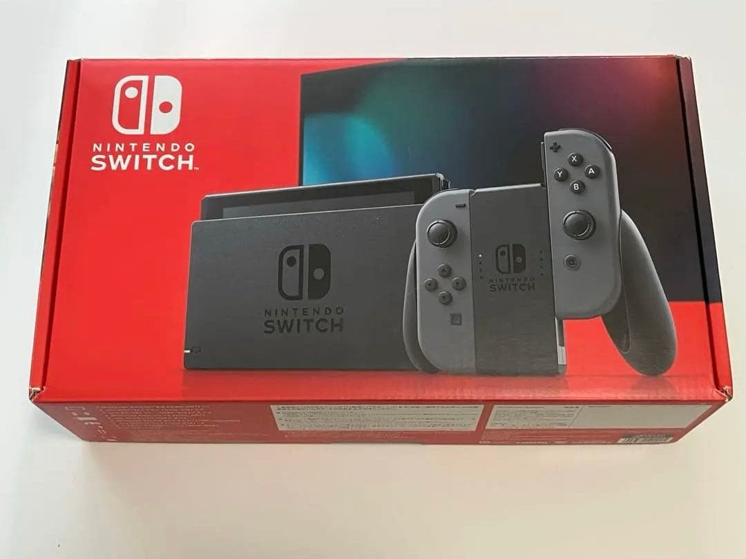 Nintendo Switch グレー 本体 + ジョイコングリップ