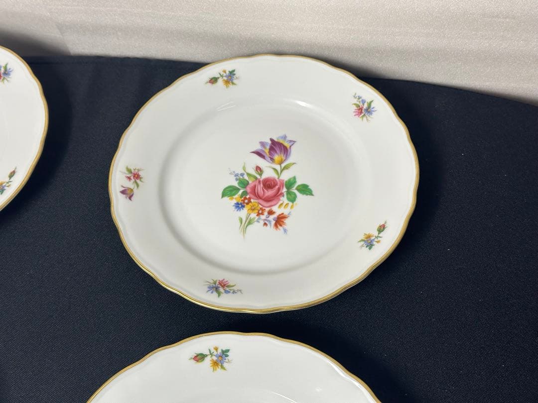 Bavaria ババリア　花柄の皿 6枚セット