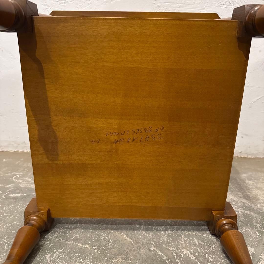 年末年始saleヴィンテージ　木製サイドテーブル　スクエア　1