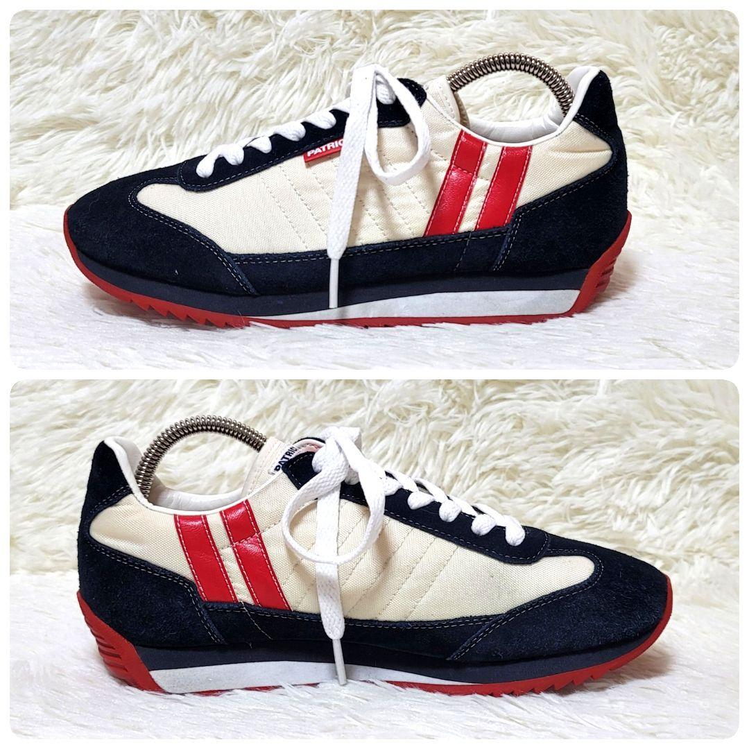 【美品】PATRICK マラソン スニーカー ローカット 23.5cm