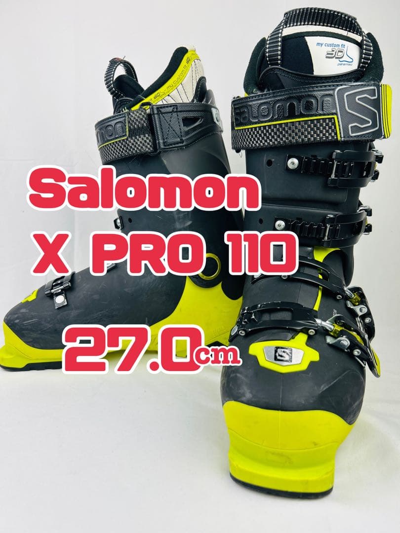 SALOMON X PRO 110 ENERGIZED スキーブーツ 27.0