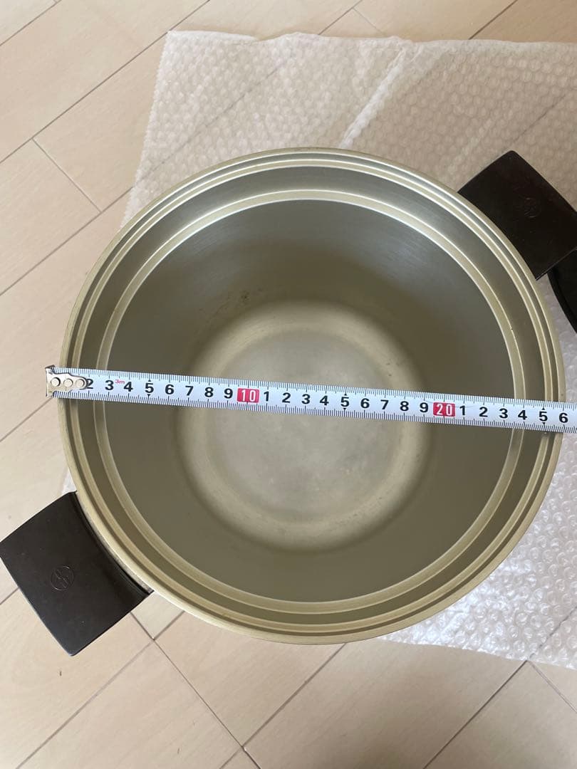 しばのキッチン　IH対応ゴールド両手鍋 2個セット！