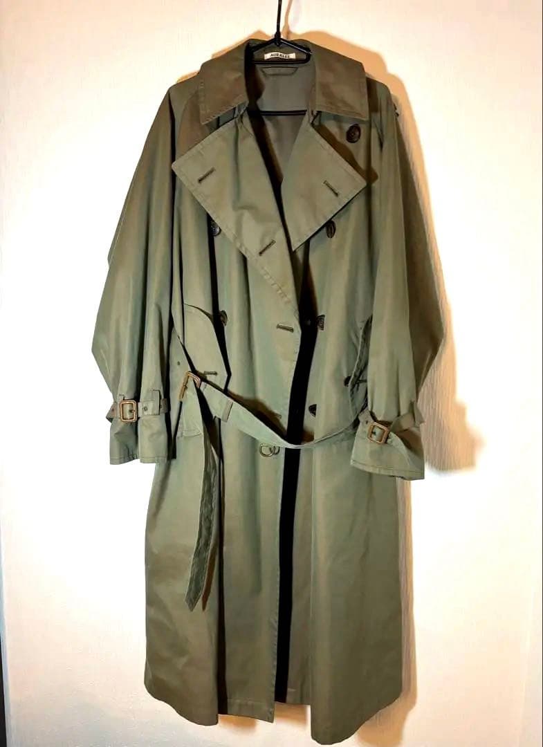 AURALEE オーラリー FINX BIG トレンチコート 1