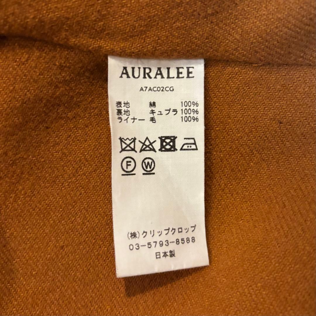 AURALEE オーラリー FINX BIG トレンチコート 1